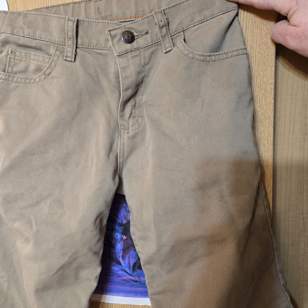 Wrangler Boys 10 Reg Tan Shorts